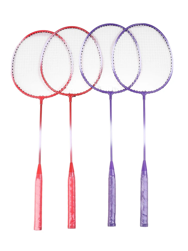 Professional Badminton Set with Rackets, Shuttlecocks & Carrying Bag