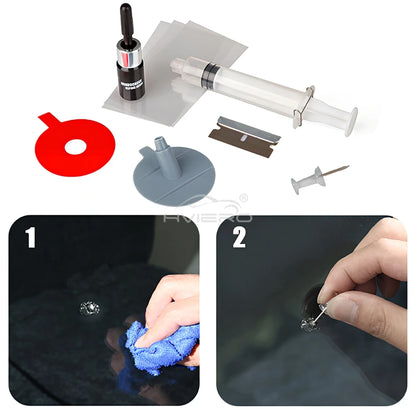 Car Windshield Repair Kit – Glass Scratch & Crack Restoration Tool